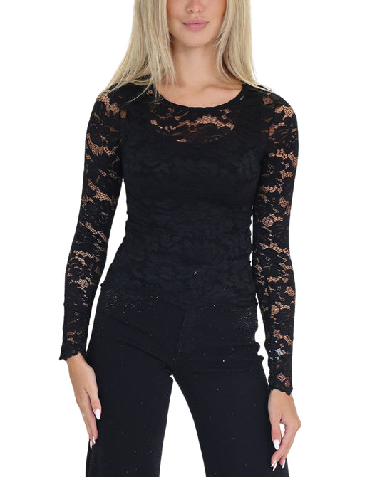 Lace Top view 