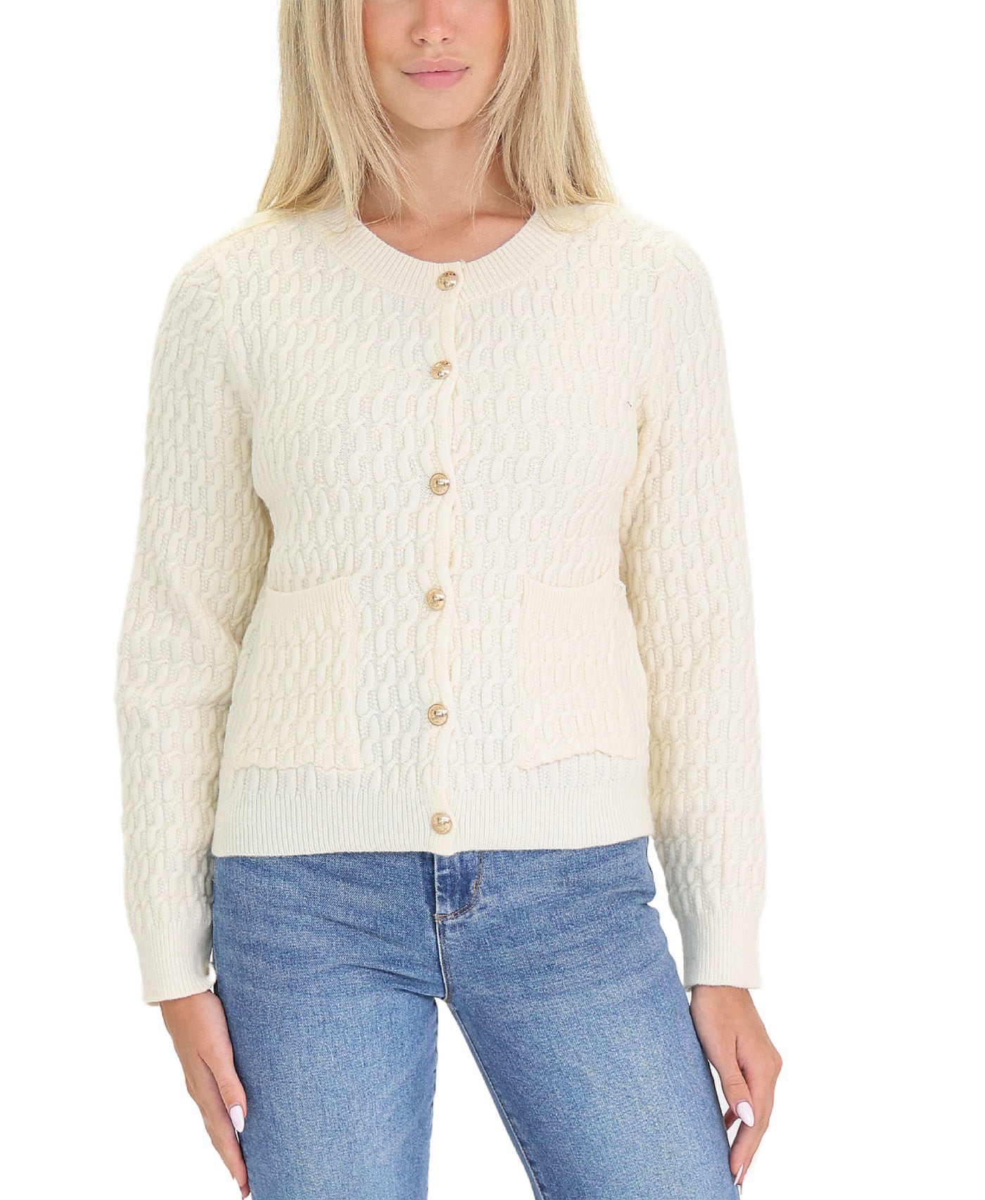 Cable Knit Cardigan view 1