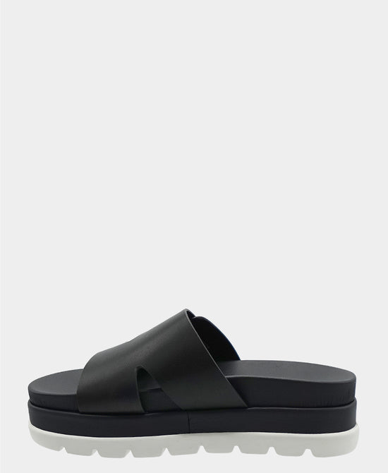 Leather Buckle Platform Sandal view 2