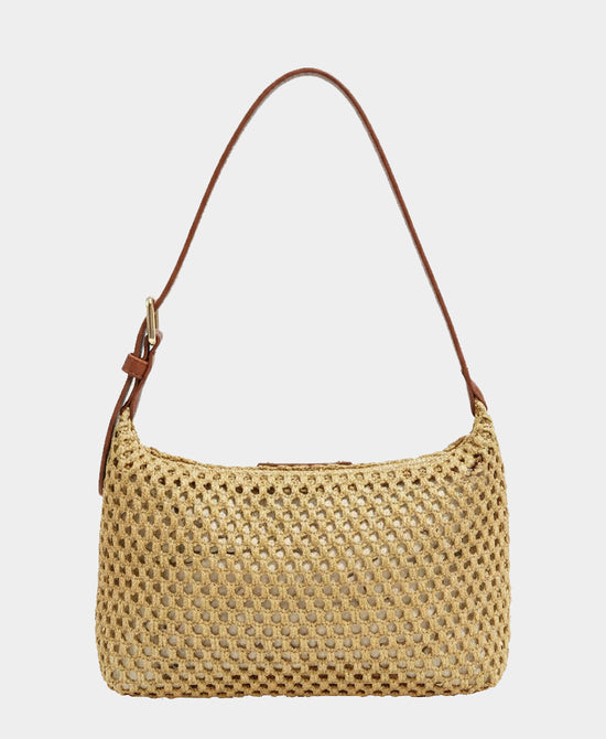 Straw Shoulder Bag view 2