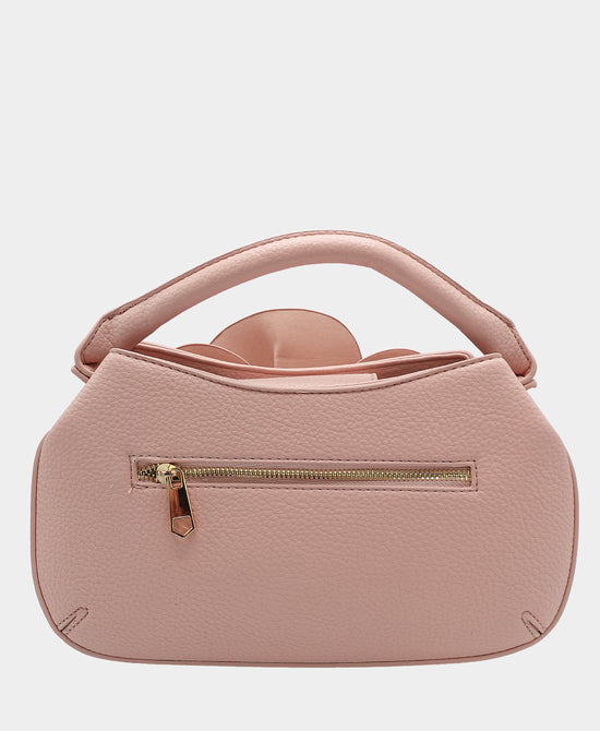 Faux Leather 3D Flower Handbag view 2