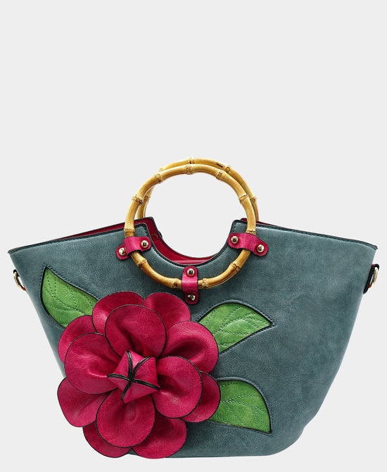 Flower Tote Bag view 1