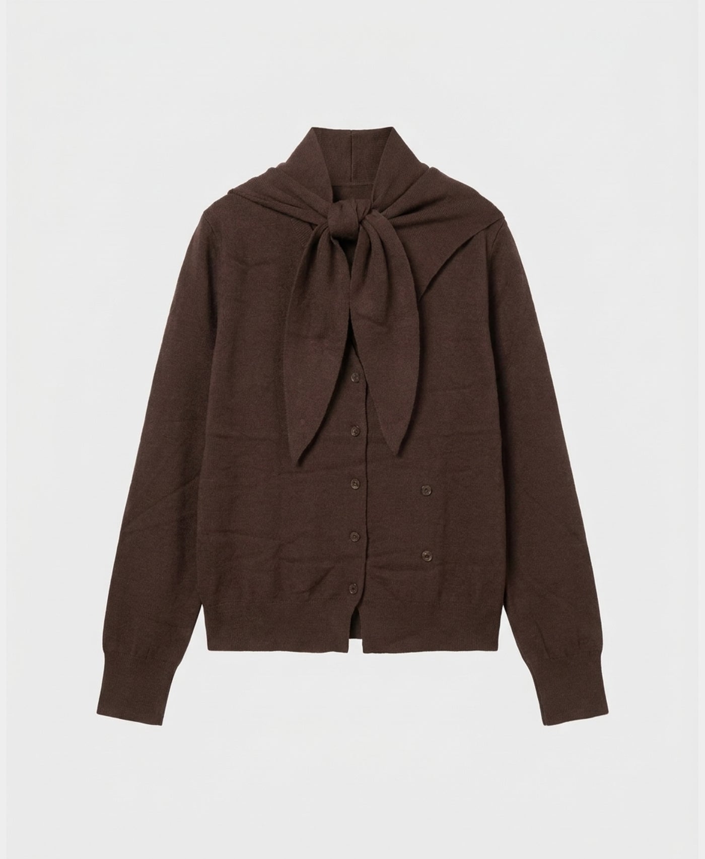 Cardigan Sweater w/ Scarf – FOX'S - Online