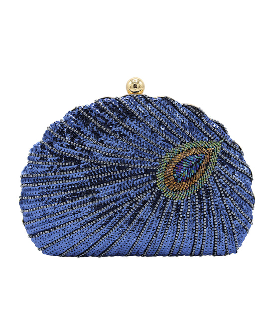 Peacock Clutch Bag view 