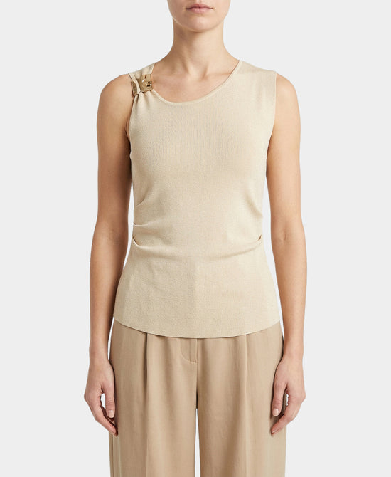 Top w/ Gold Hardware Detail view 1