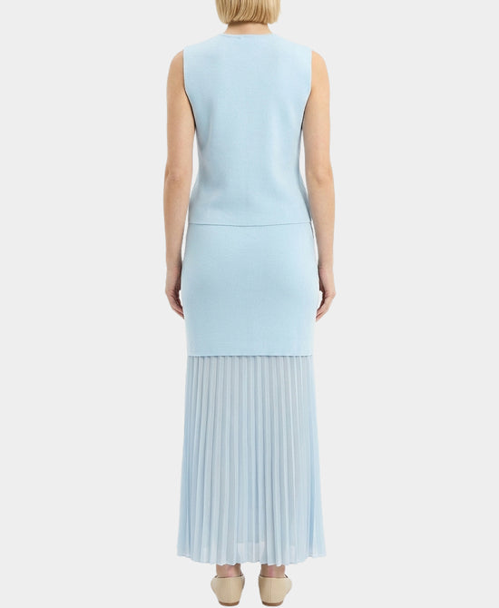 Top w/ Gold Hardware Buttons & Skirt - 2 Pc Set view 2