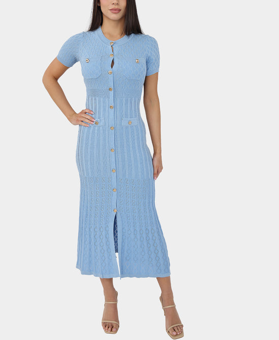 Knit Midi Dress view 1