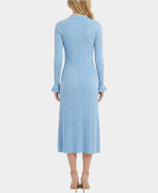 
Knit Midi Dress in BLUE view 2