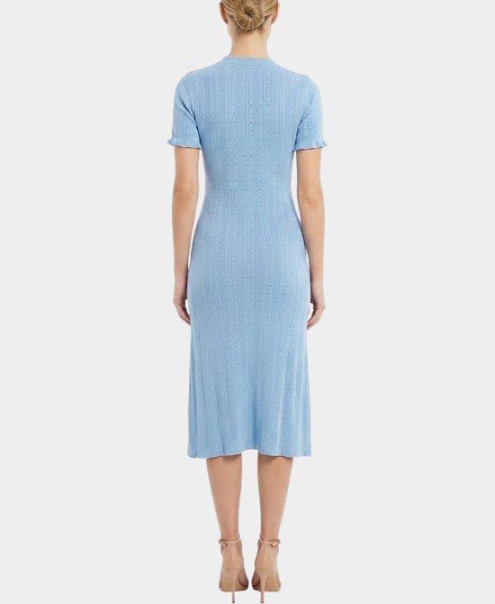 
Knit Midi Dress in BLUE view 2