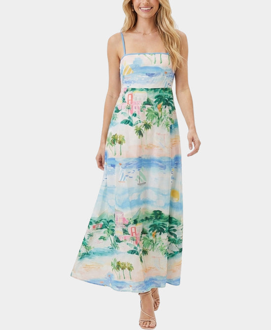 
Printed Maxi Dress in MULTI view 1