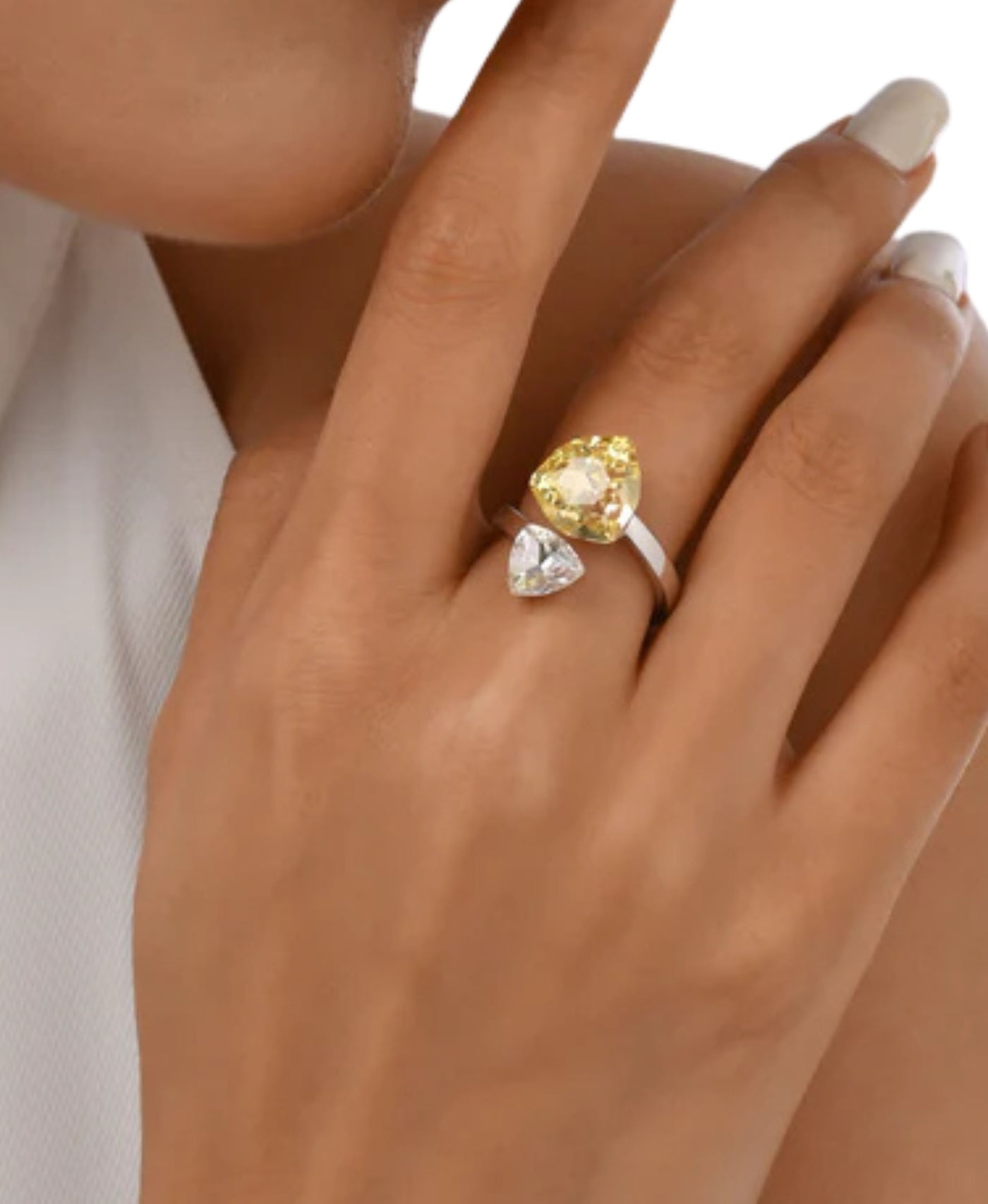 Genuine Crystal Ring view 1