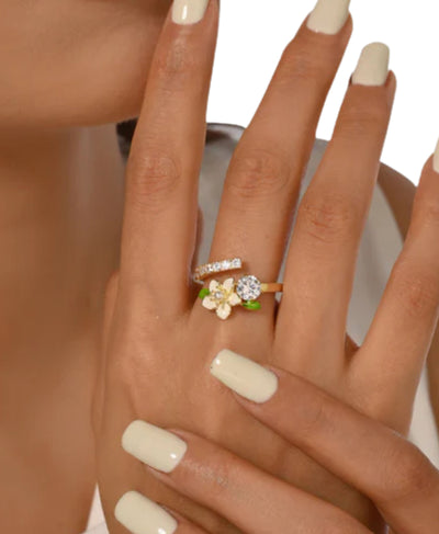 Flower Wrap Ring image 1