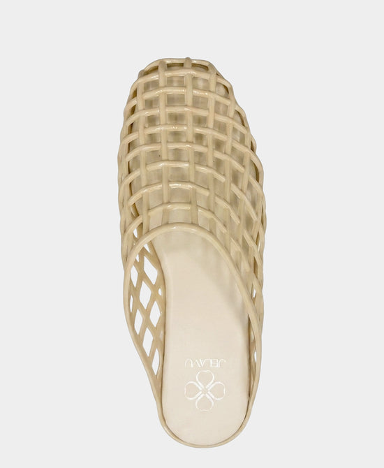 
Jelly Mule Slide in BEIGE view 2