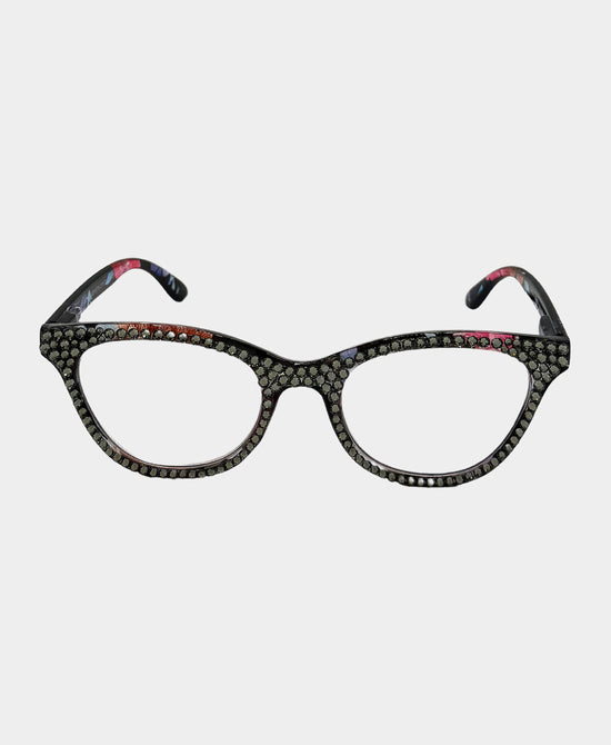 
Genuine Crystal Floral Readers in MULTI view 2