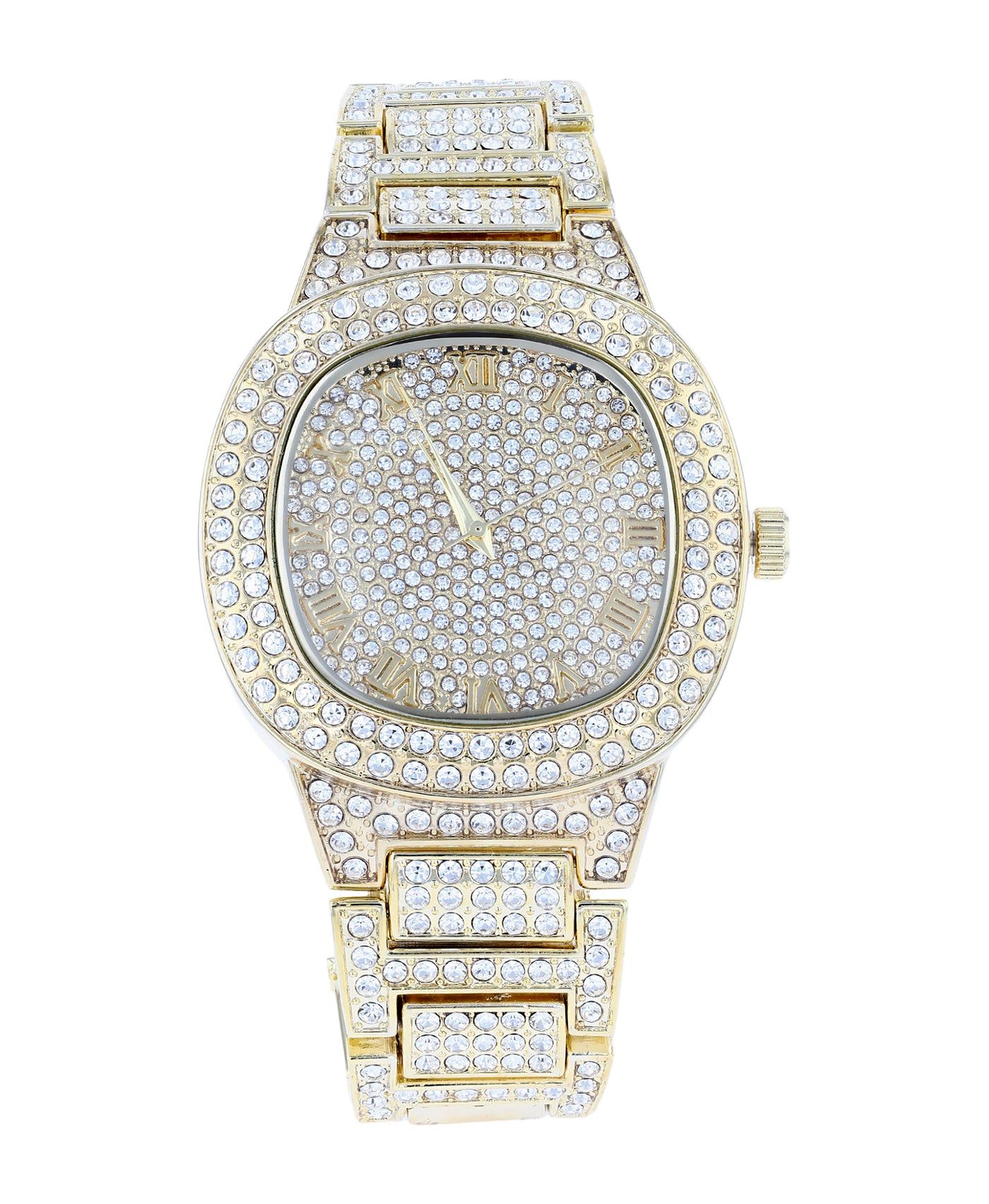 Oversized Square Watch w/ Crystals image 1