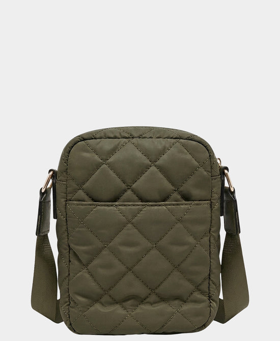 
Quilter Puffer Crossbody Bag in OLIVE view 2