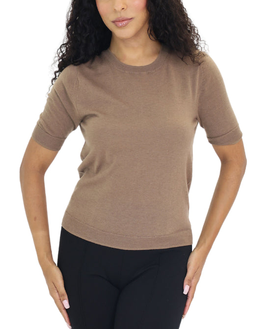Cashmere Blend Tee view 