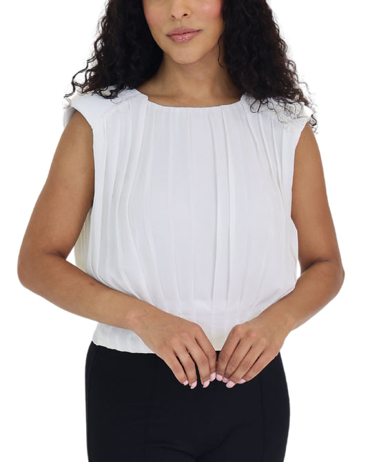 Pleated Top view 