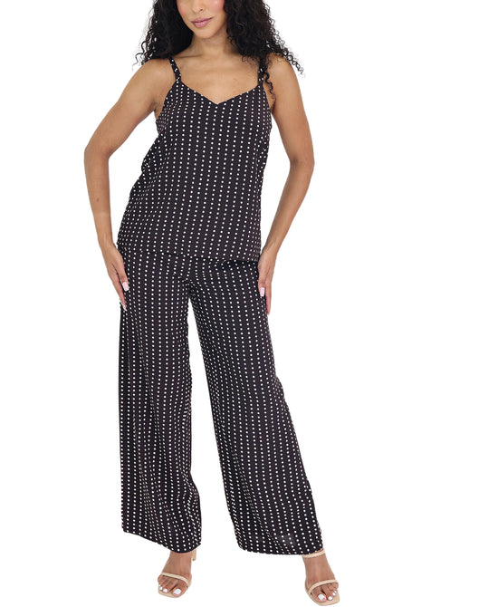 Polka Dot Top & Pants Set - 2 Pc Set view 