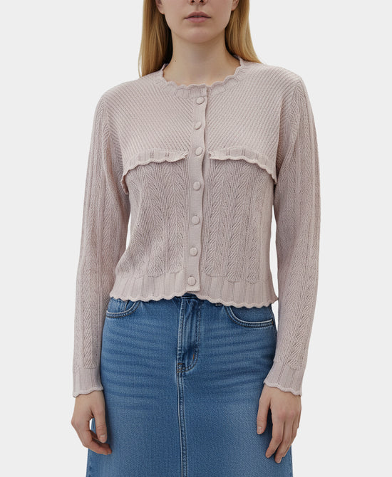 Eyelet Cardigan view 1