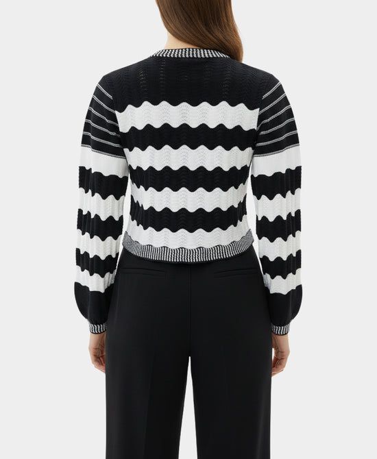 Crochet Knit Cardigan view 2