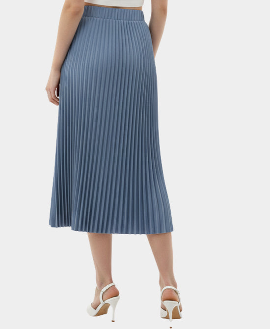 Pleated Midi Skirt view 2