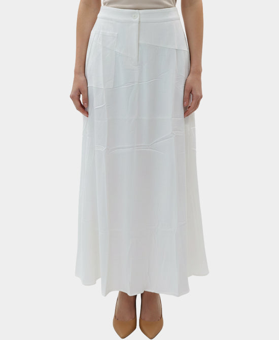 Solid Midi Skirt view 1