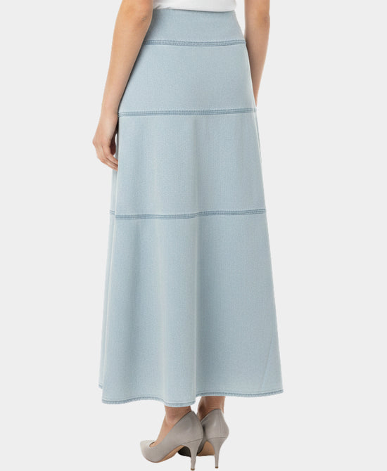 Denim Midi Skirt view 2
