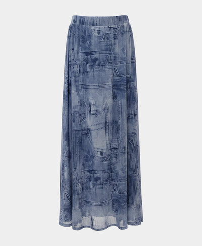 Printed Maxi Skirt – FOX'S - Online