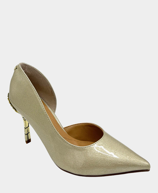 Patent Faux Leather Pump view 1