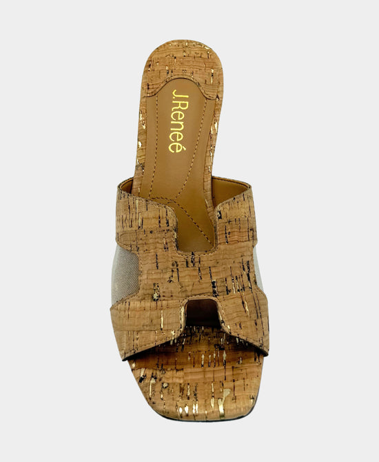 Cork Wedge Sandal view 2