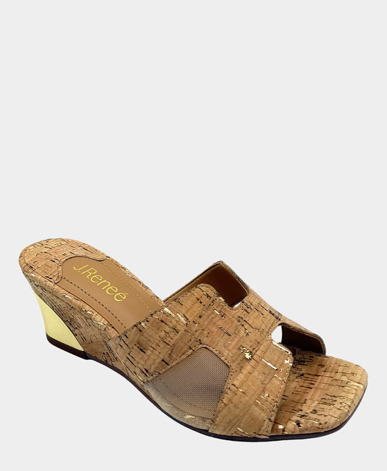 Cork Wedge Sandal view 1