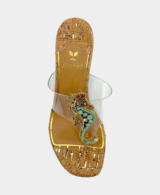 Seahorse Heeled Thong Sandal view 2