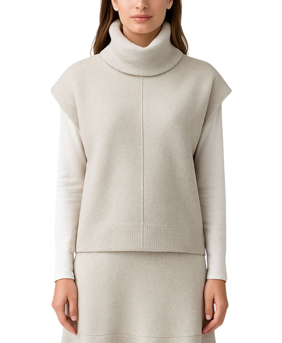 Turtleneck Sweater Vest view 
