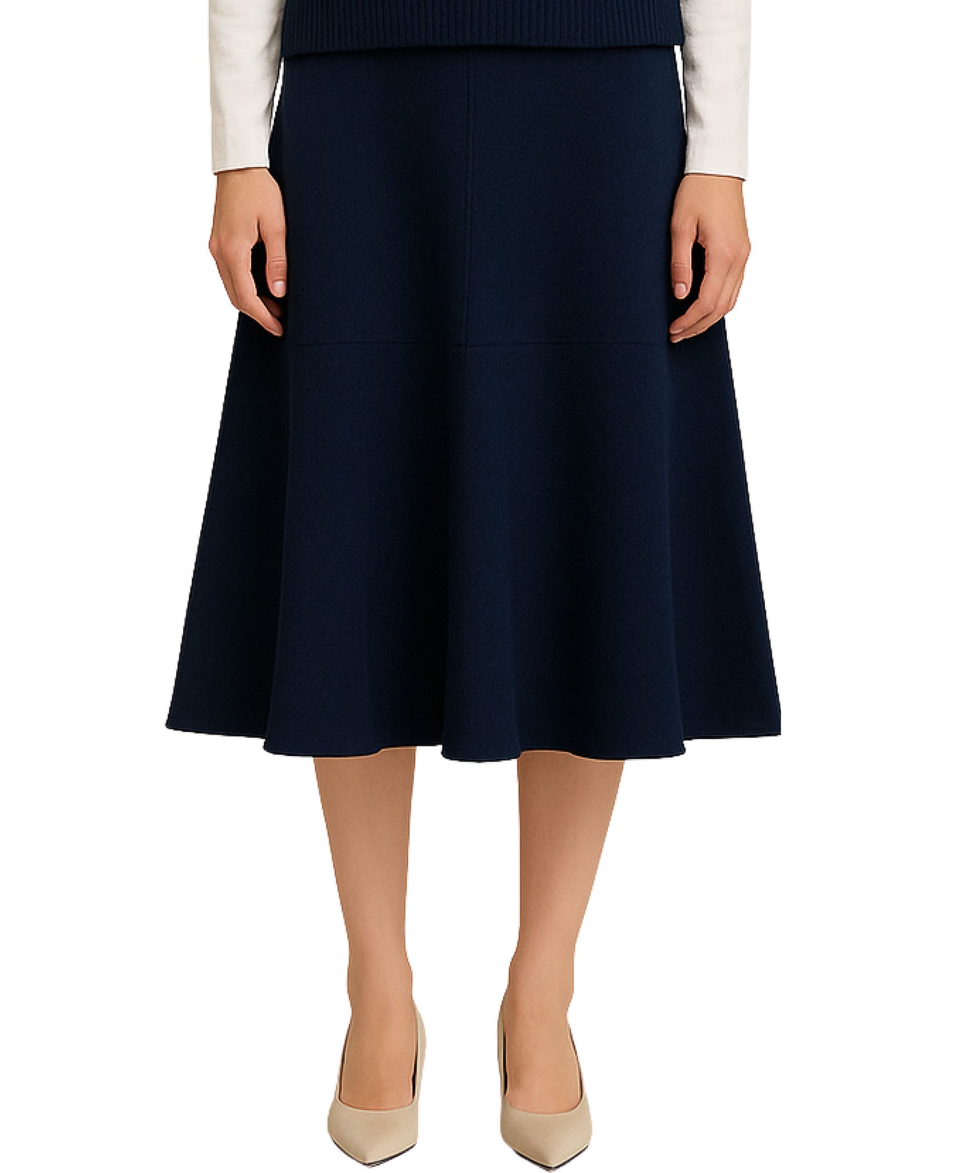 Knit Midi Skirt view 1