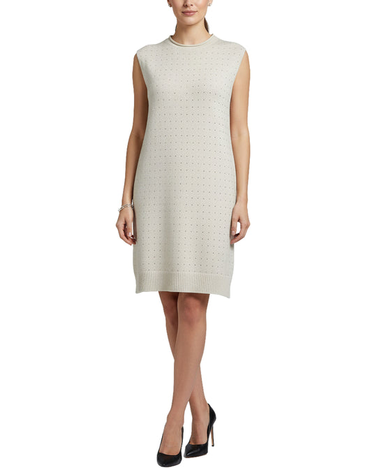 Knit Dress w/ Crystals view 