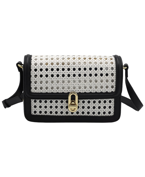 Faux Leather Crossbody Bag view 