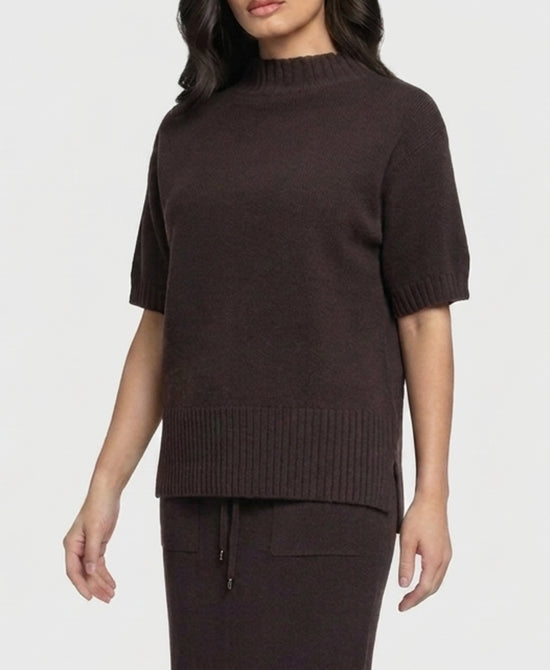 
Plush Knit Sweater in BROWN view 1
