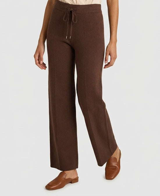 
Plush Knit Pants in BROWN view 1