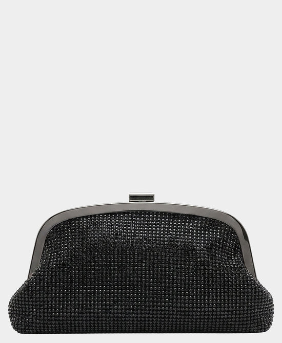 
Crystal Evening Clutch Bag in BLACK view 2