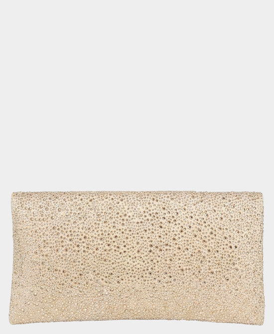 
Crystal Envelope Clutch Bag in CHAMPAGNE view 2