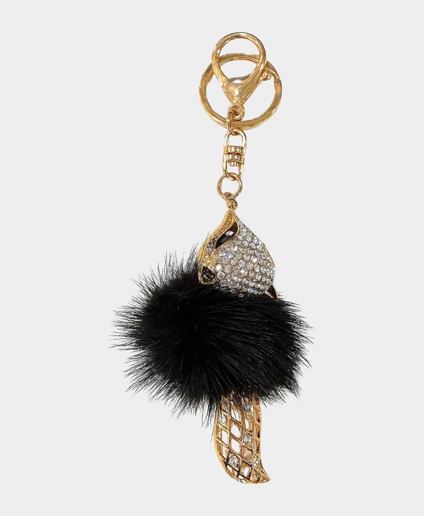 Crystal Fox Keychain/Bag Charm view 1