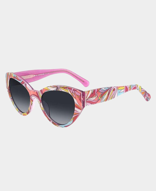 Paisley Print Cat Eye Sunglasses view 1