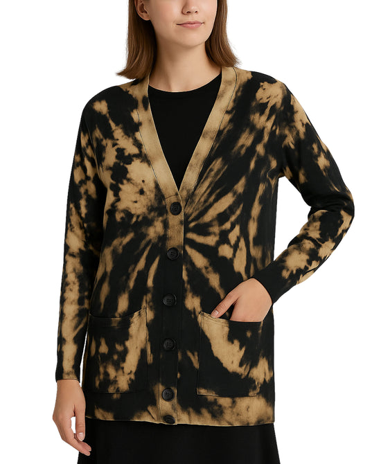 Tie Dye Long Cardigan view 
