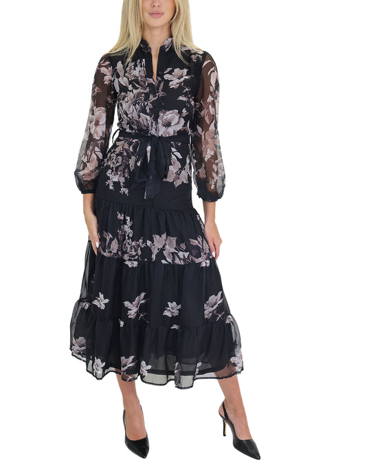 Floral Midi Dress view 