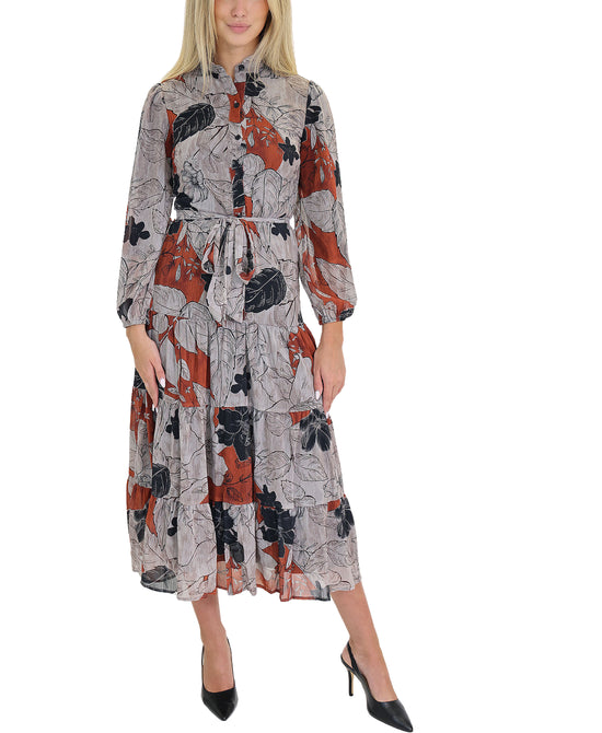 Floral Midi Dress view 