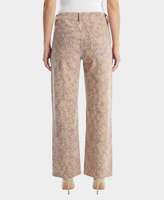 Floral Straight Jeans view 2