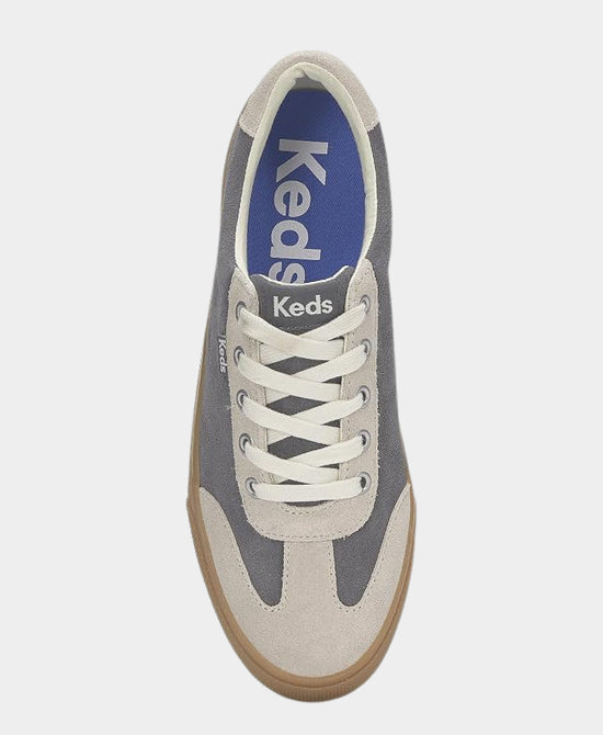 
Suede Lace Sneaker in CHARCOAL/BEIGE view 2