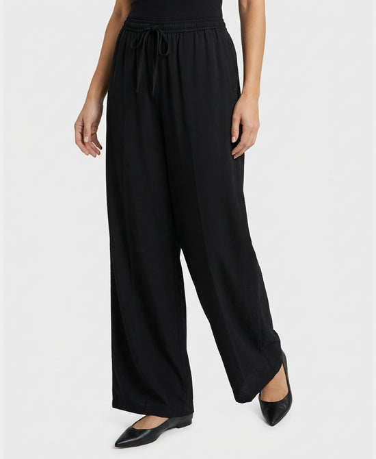 
Wide Leg Pants in blk view 1
