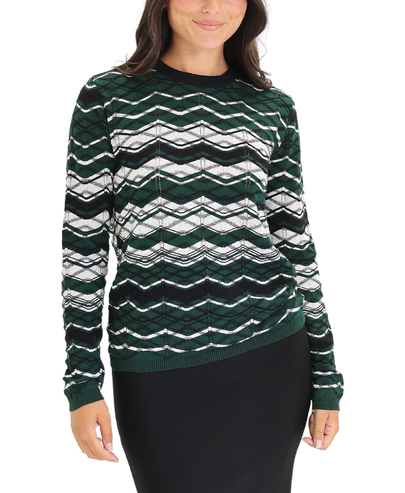 Zig Zag Sweater view 1